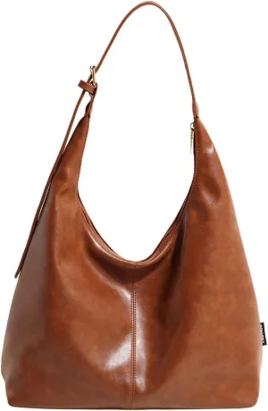 YFGBCX Tote Bag for Women, Leather Hobo Bag for Women with Zipper, Leopard Print Purse Adjustable Shoulder Strap