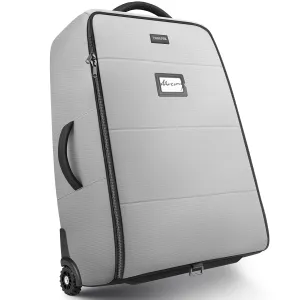 YOREPEK Padded Stroller Bag for Airplane with Wheels Compatible with UPPAbaby Vista, Vista V2, Cruz V2, Foldable Gate Check Stroller Bag for Standard Stroller, Wear-resistant Stroller Storage Bag