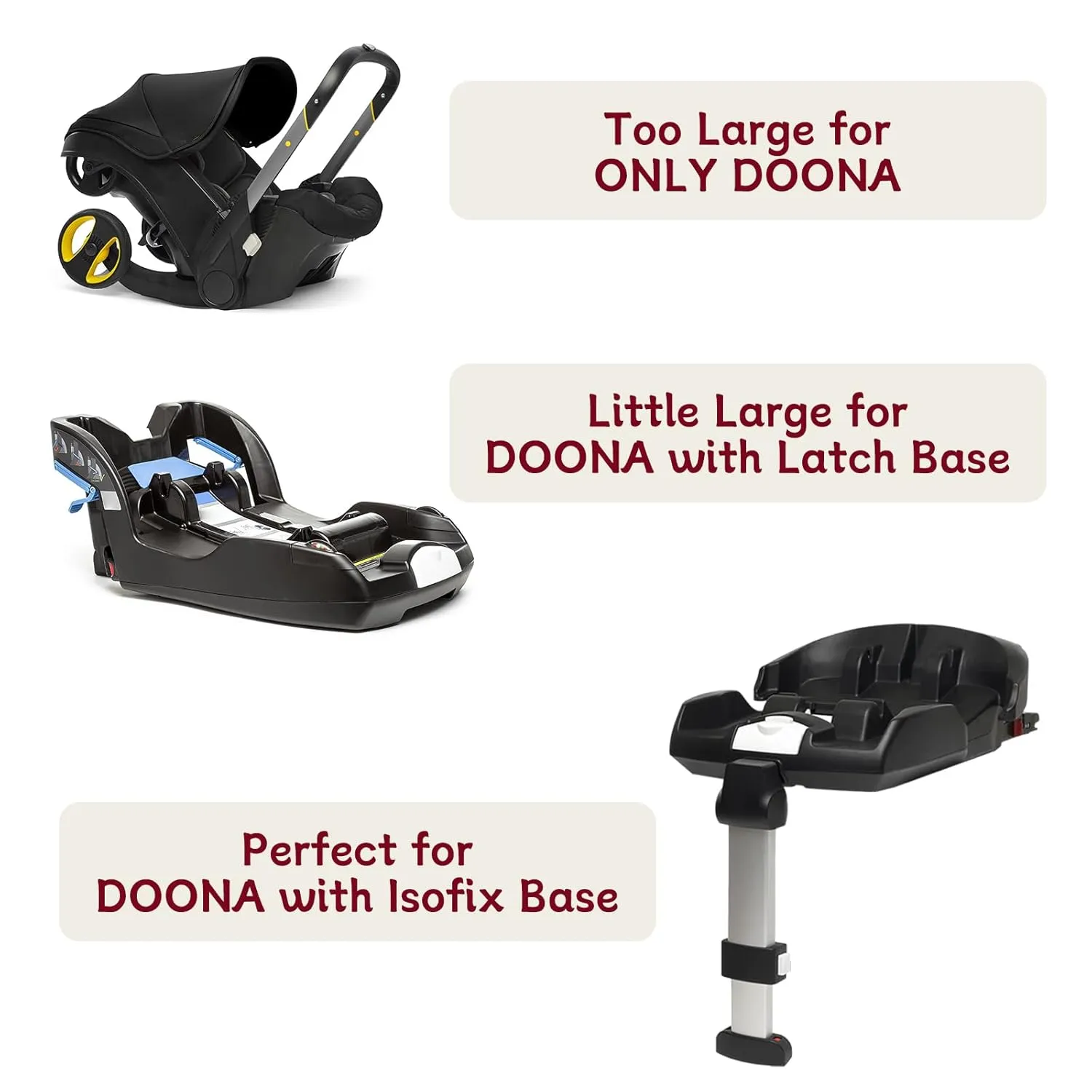YOREPEK Padded Stroller Travel Bag for Airplane, Compatible with Doona Car Seat Stroller and More, Stroller Gate Check Bag with Lockable Zipper,Foldable Stroller Storage Bag Backpack for Baby Travel