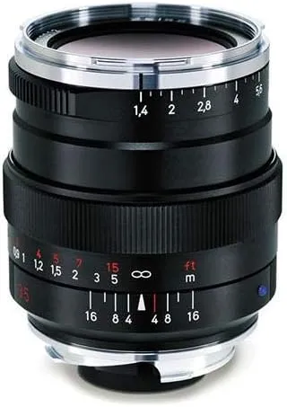 ZEISS Ikon Distagon T* ZM 1.4/35 Wide-Angle Camera Lens for Leica ZM-Mount Rangefinder Cameras, Black